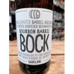Welde Bourbon Barrel Bock